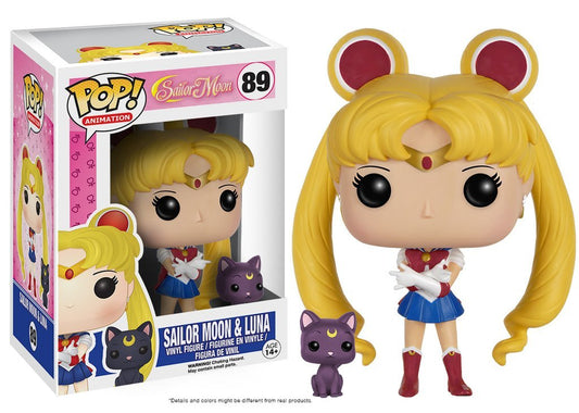 Pop Vinyl - Sailor Moon - Sailor Moon & Luna - #89