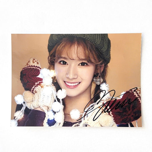 Sana (TWICE) Signed Photo