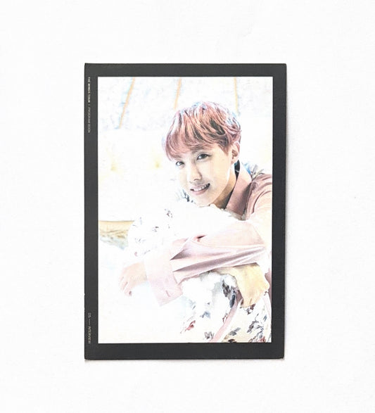 J-Hope (BTS) - The Wings Tour | Program Book 2017 - Photocard
