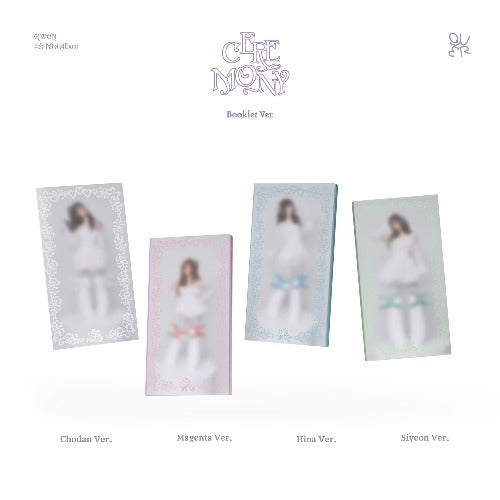 Pre-Order - QWER - 4th Mini Album - CEREMONY - Booklet Vers.