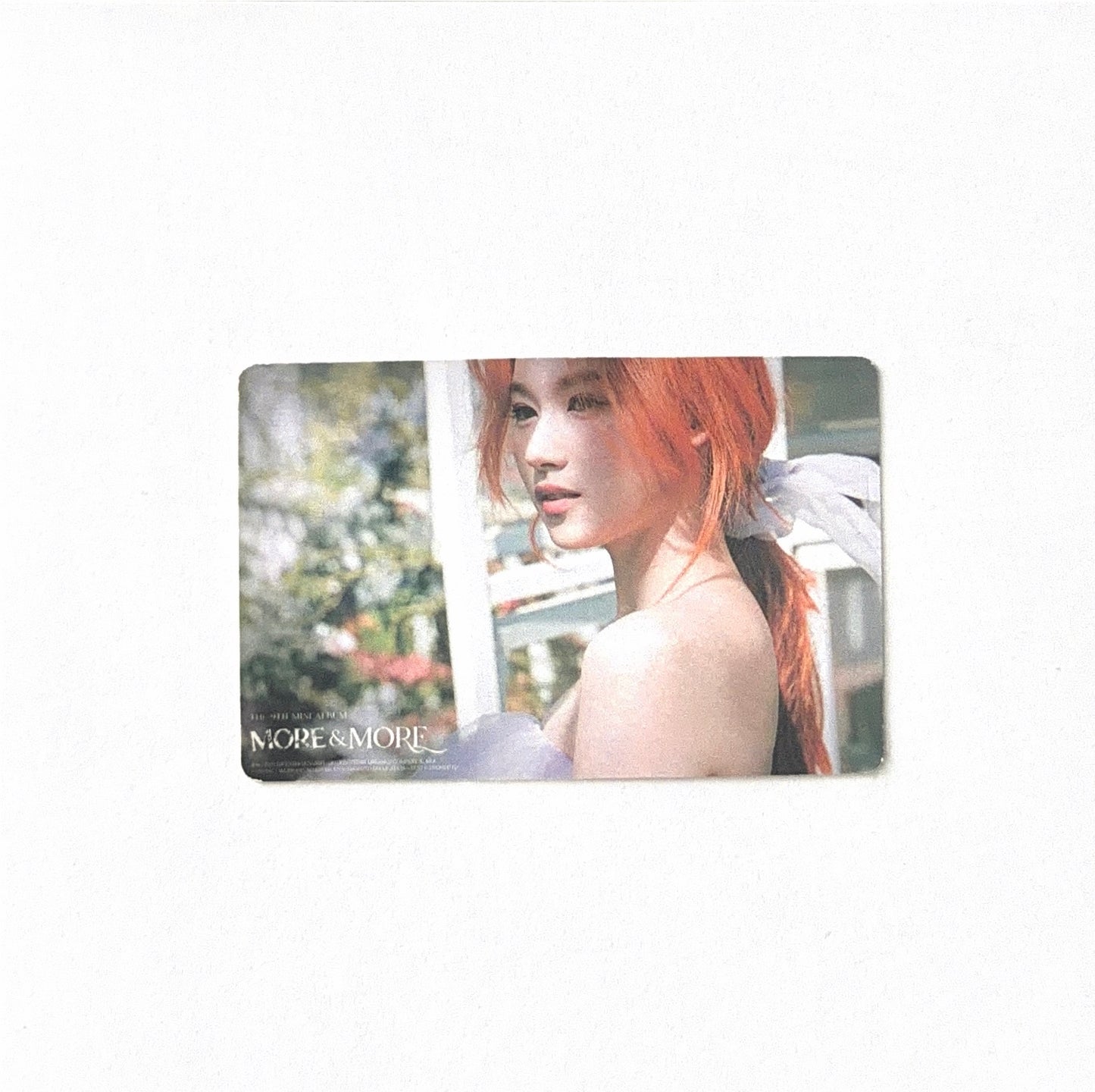 Sana (TWICE) - More & More - Photocard