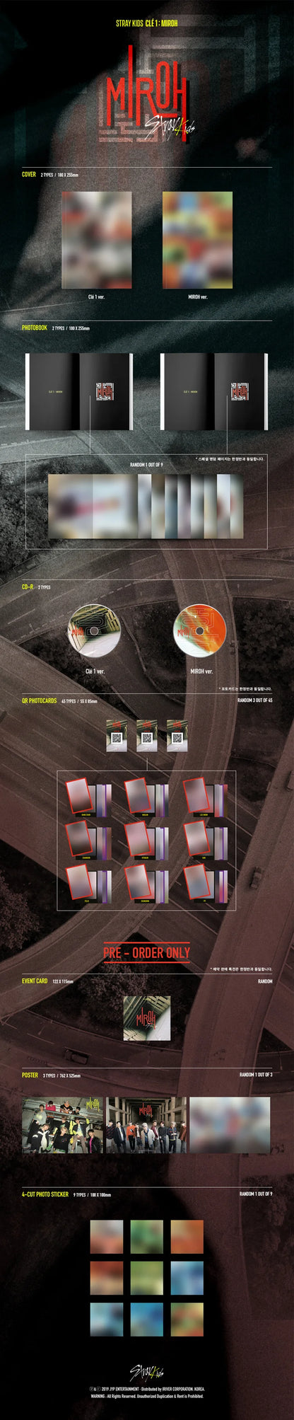 Stray Kids - Clé 1 : MIROH - 4th Mini Album (Seoul Saver)