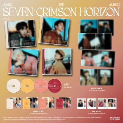 AB6IX - 3rd Album - SEVEN : CRIMSON HORIZON - JEWEL Vers. (Seoul Saver)
