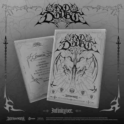 Pre-Order - ALL(H)OURS - 5th Mini Album - NO DOUBT - INFINITY Vers.