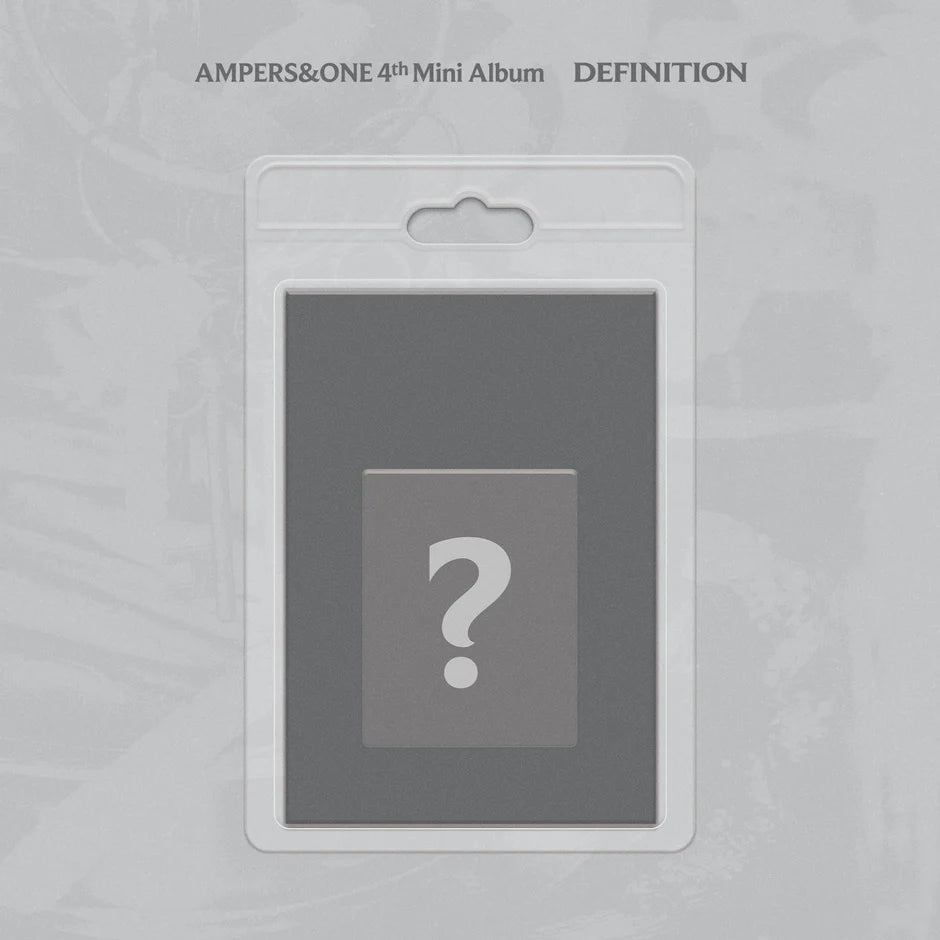 AMPERS&ONE - 4th Mini Album - DEFINITION - FaNCy Vers. (Seoul Saver)