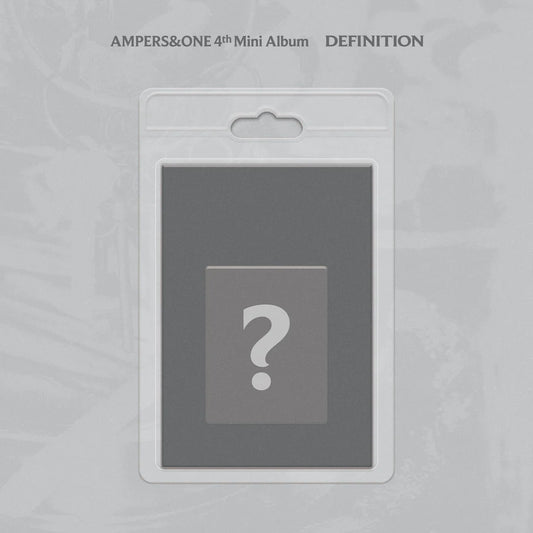 AMPERS&ONE - 4th Mini Album - DEFINITION - FaNCy Vers. (Seoul Saver)