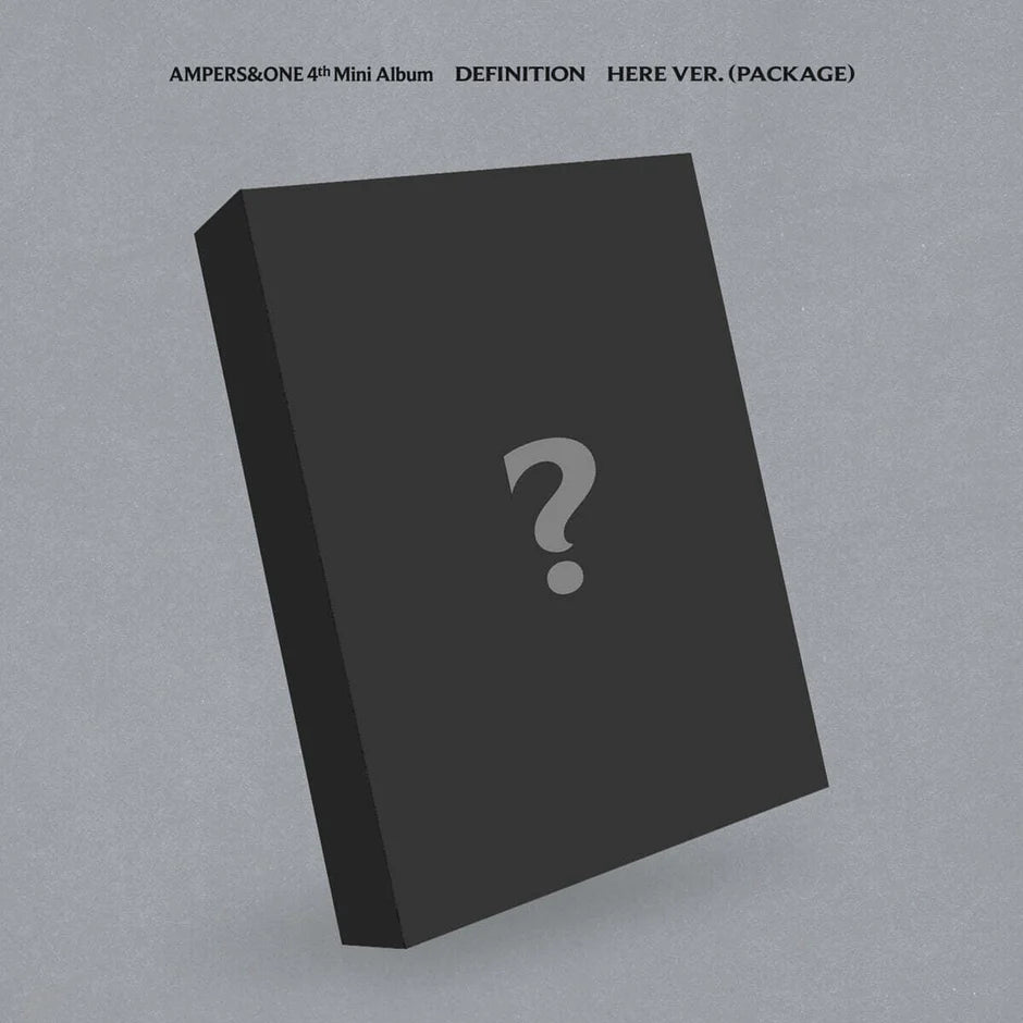 AMPERS&ONE - 4th Mini Album - DEFINITION - HERE Vers. (Seoul Saver)