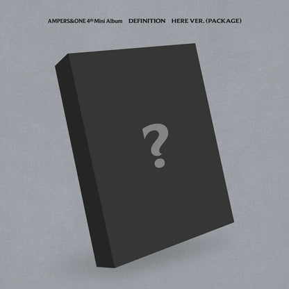 AMPERS&ONE - 4th Mini Album - DEFINITION - HERE Vers. (Seoul Saver)