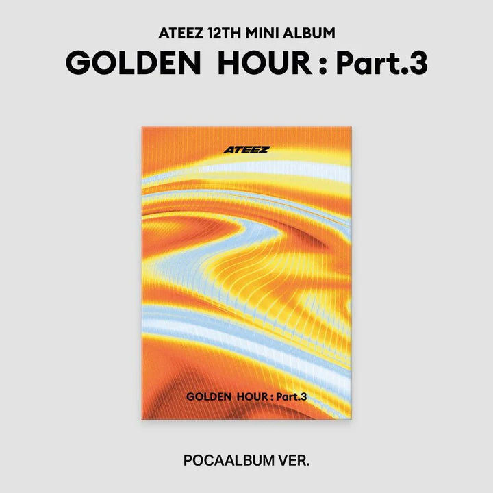 ATEEZ - 12th Mini Album - GOLDEN HOUR - Part.3 - POCAALBUM VER.