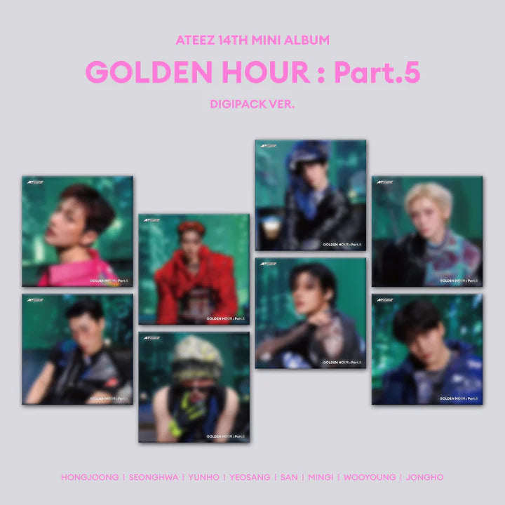 ATEEZ - GOLDEN HOUR : Part. 5 - DIGIPACK Vers. (Seoul Saver)