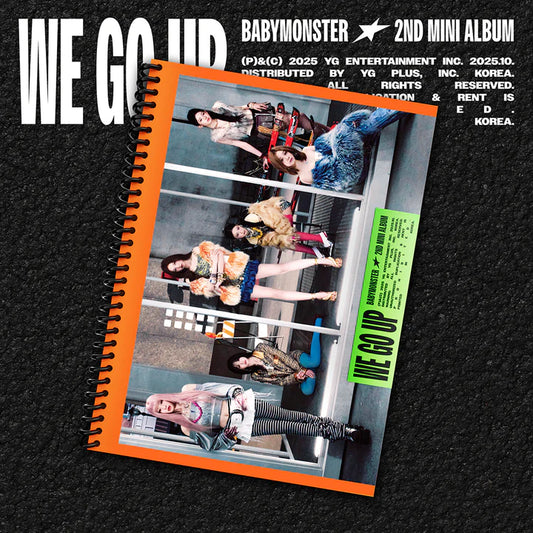 BABYMONSTER - 2nd Mini Album - WE GO UP - GO Ver.