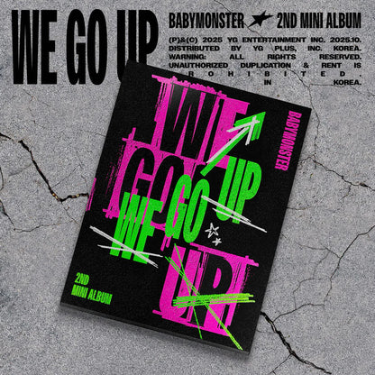 BABYMONSTER - 2nd Mini Album - WE GO UP - UP Vers.