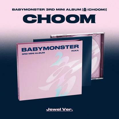Pre-Order - BABYMONSTER - 3rd Mini Album - 춤 CHOOM - Jewel Vers.