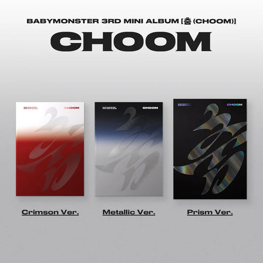 Pre-Order - BABYMONSTER - 3rd Mini Album - 춤 CHOOM