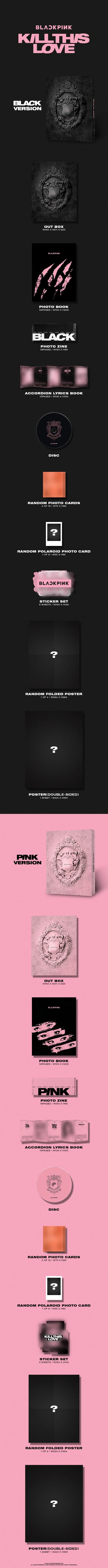 BLACKPINK - 2nd MINI ALBUM - KILL THIS LOVE (Seoul Saver)