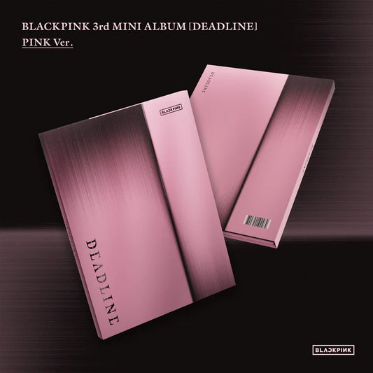 Pre-Order - BLACKPINK - 3rd Mini Album - DEADLINE - PINK Ver.
