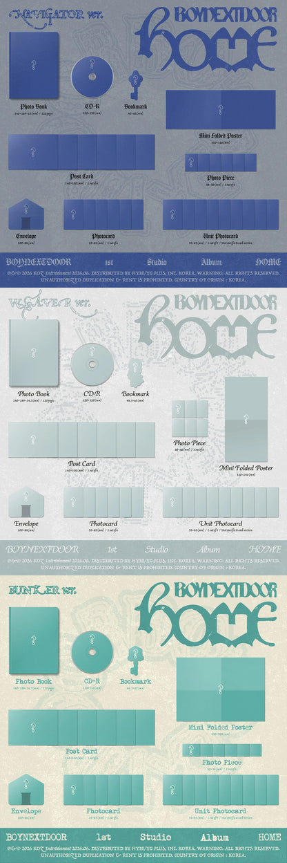Pre-Order - BOYNEXTDOOR - 1st Studio Album - HOME