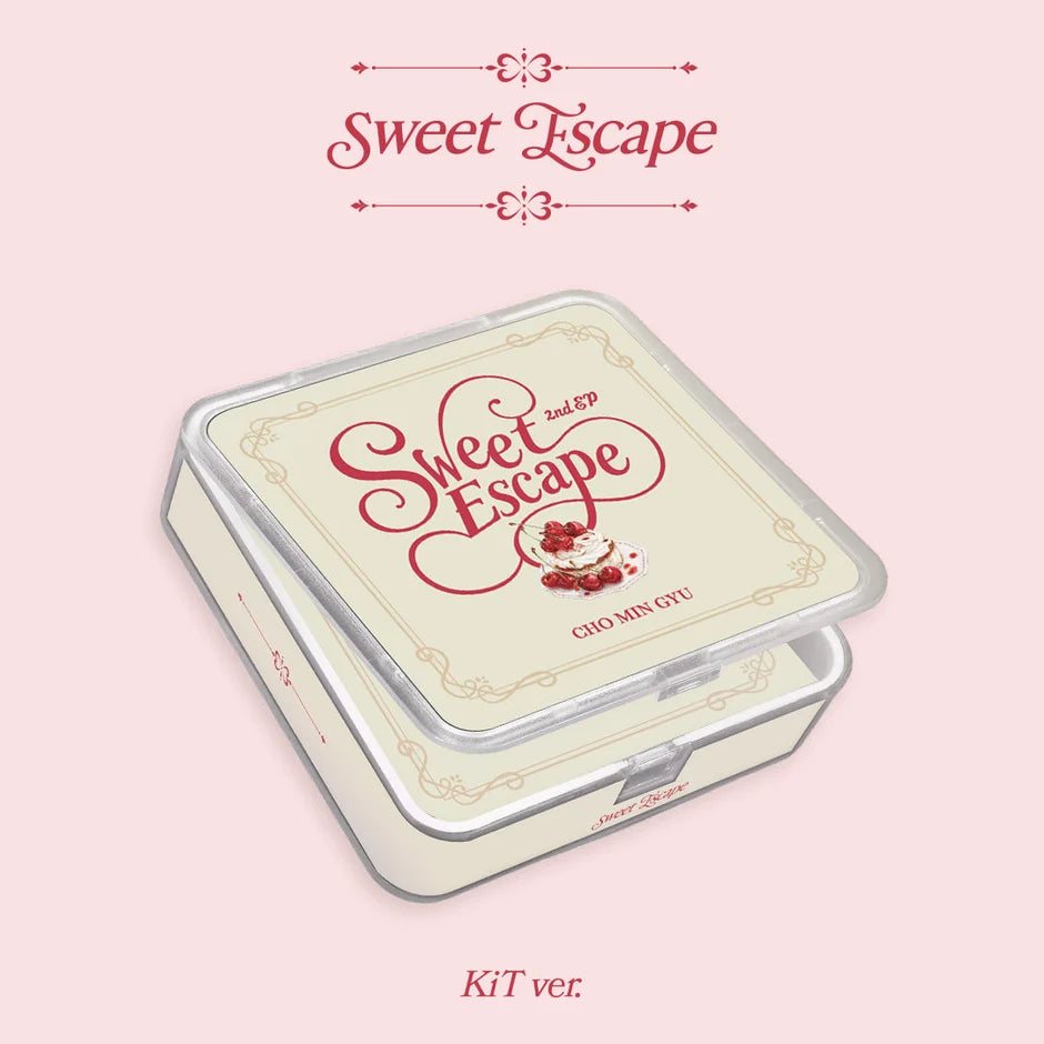 Pre-Order - CHO MIN GYU - 2nd EP - Sweet Escape - KiT Vers.