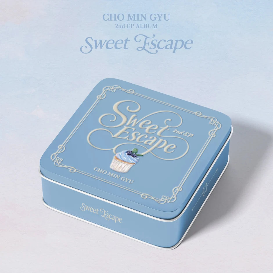 Pre-Order - CHO MIN GYU - 2nd EP - Sweet Escape - Tin Case Vers.