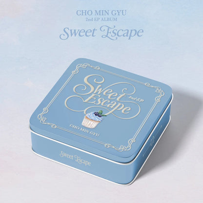 Pre-Order - CHO MIN GYU - 2nd EP - Sweet Escape - Tin Case Vers.