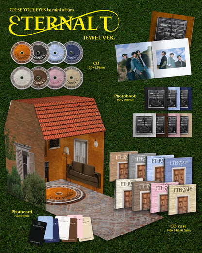 CLOSE YOUR EYES - 1st Mini Album - ETERNALT - JEWEL Vers. (Pre-Loved 9)