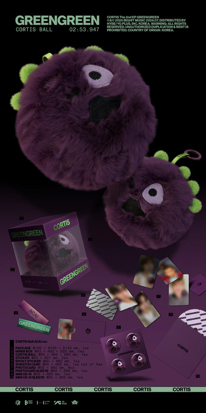 Pre-Order - CORTIS - 2nd EP - GREENGREEN - CORTIS Ball Vers.