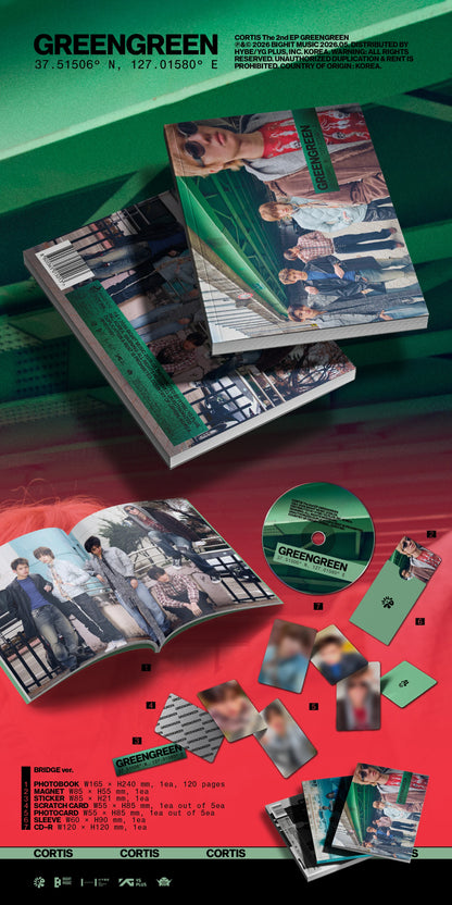 CORTIS – The 2nd EP - GREENGREEN - Standard Vers.