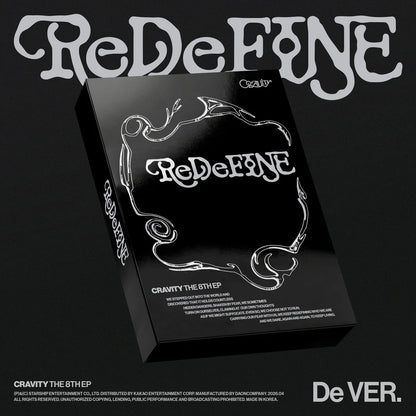 CRAVITY - 8th Mini Album - ReDeFINE - DE Vers. (Seoul Saver)