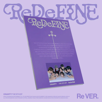 CRAVITY - 8th Mini Album - ReDeFINE - Re Vers. (Seoul Saver)
