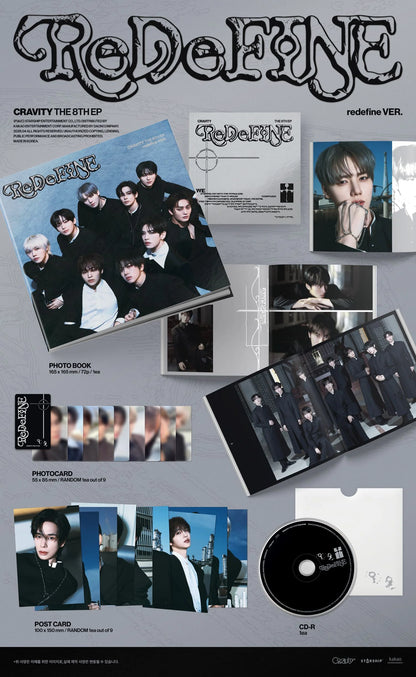CRAVITY - 8th Mini Album - ReDeFINE - redefine Vers. (Seoul Saver)