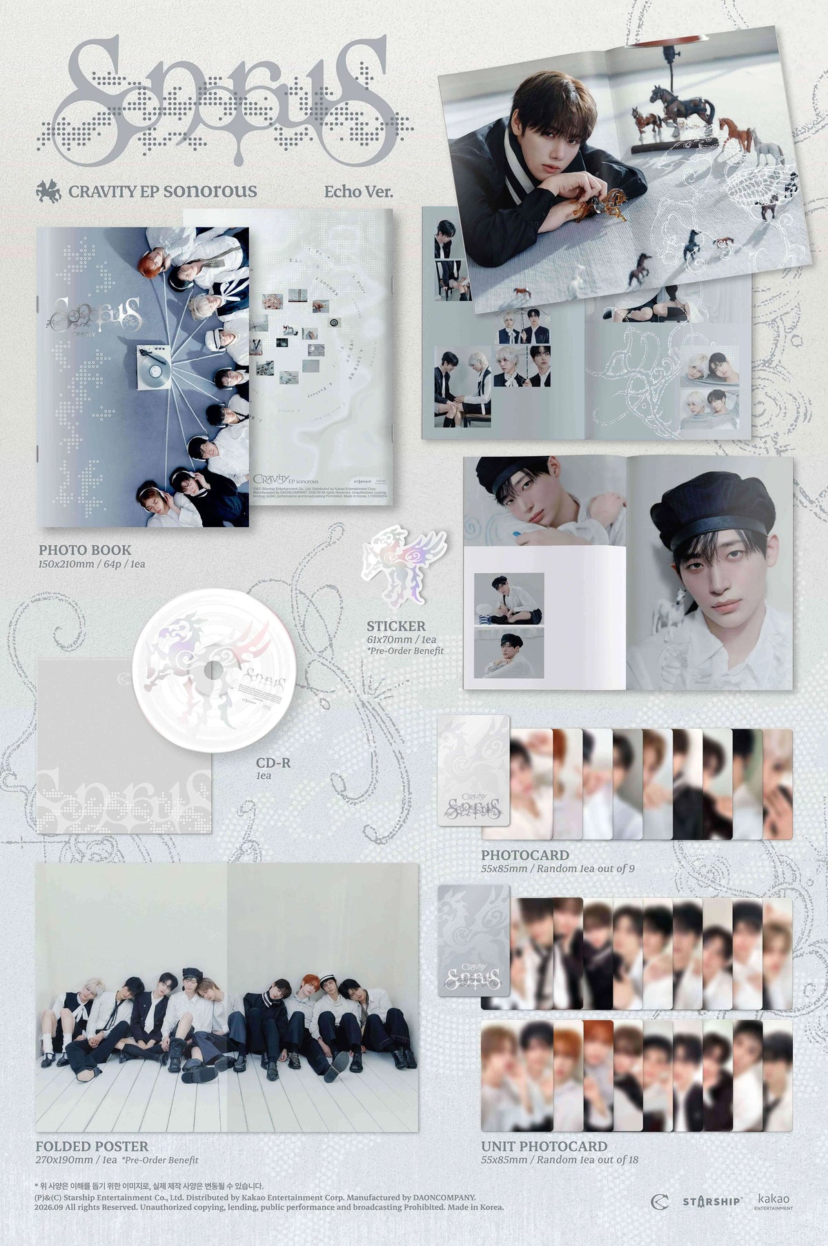 CRAVITY - EP - sonorous - Echo Vers. (Seoul Saver)