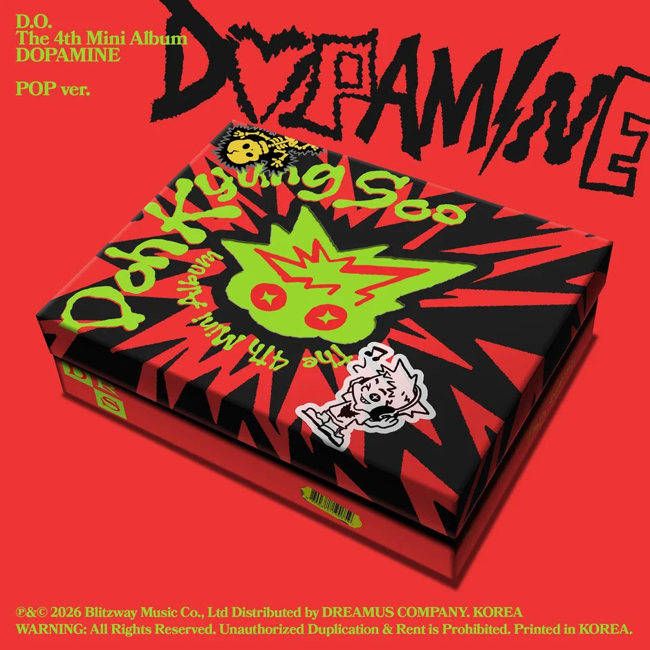 Pre-Order - EXO - D.O. - 4th Mini Album - DOPAMINE - POP Vers.