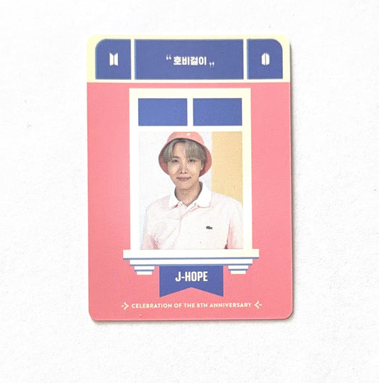 J-Hope (BTS) - Festa D-Day Calendar 8th Anniversary - Mini Photocard
