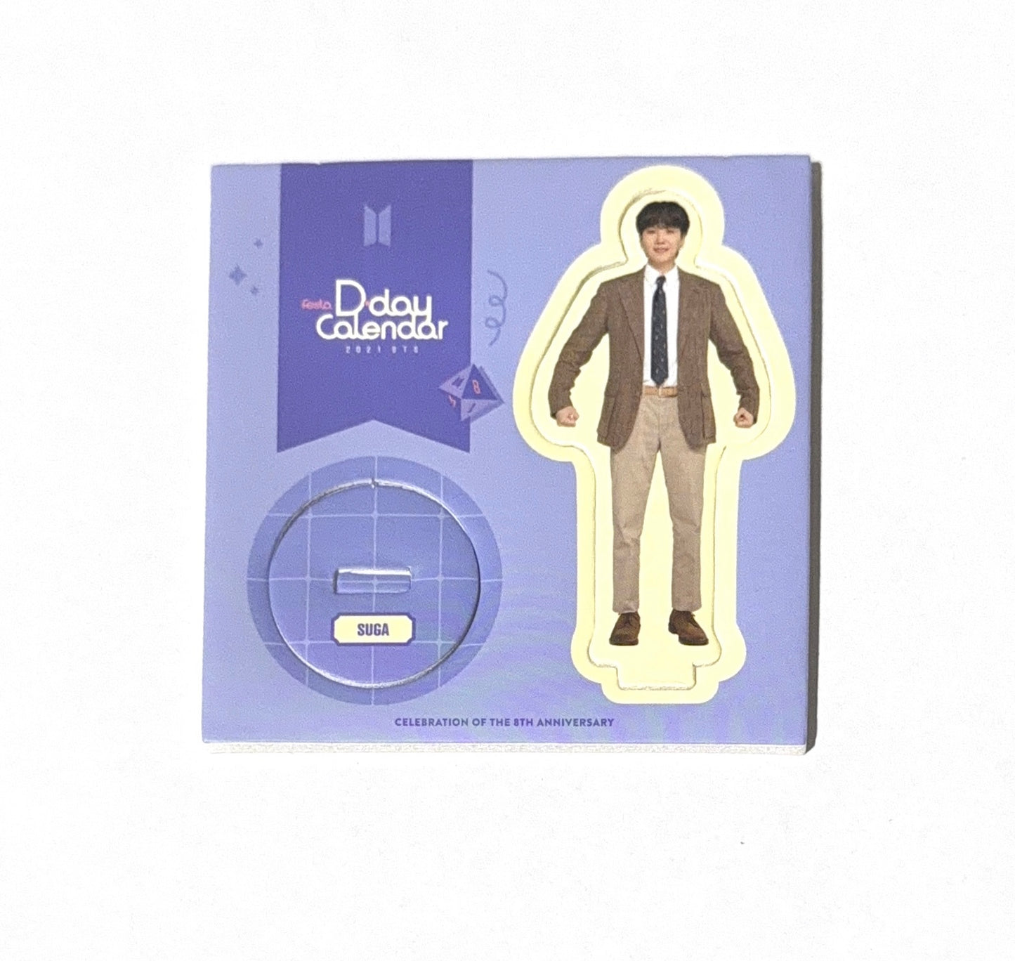 Suga (BTS) - Festa D-Day Calendar 8th Anniversary - Standee