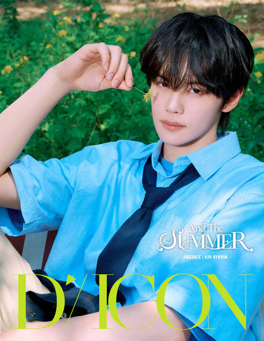 DICON VOLUME N°35 - AND2BLE AND THE SUMMER - Cover: AND2BLE - KIM GYUVIN