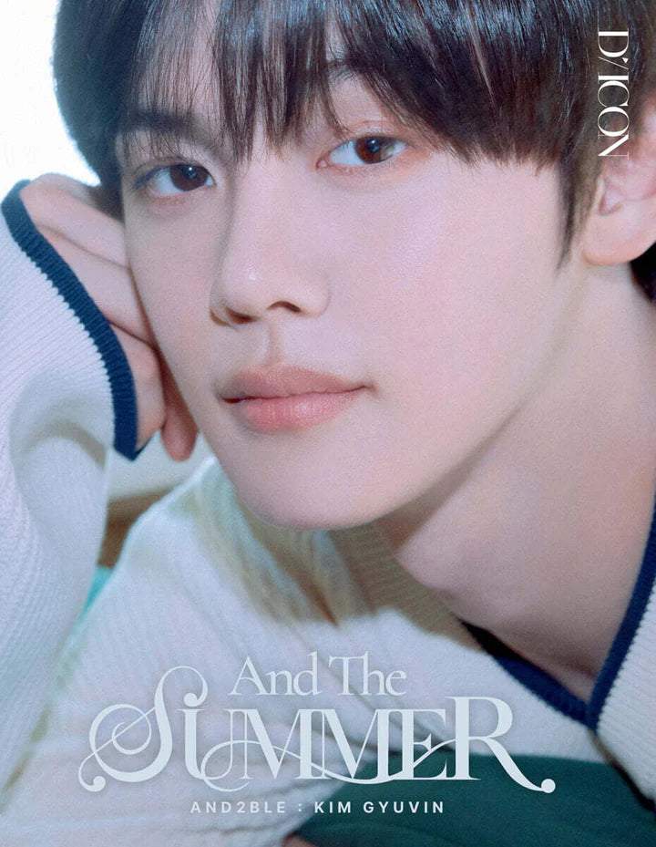 Pre-Order - DICON VOLUME N°35 - AND2BLE AND THE SUMMER - Cover: AND2BLE - KIM GYUVIN