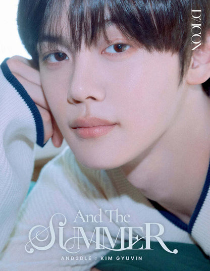 Pre-Order - DICON VOLUME N°35 - AND2BLE AND THE SUMMER - Cover: AND2BLE - KIM GYUVIN