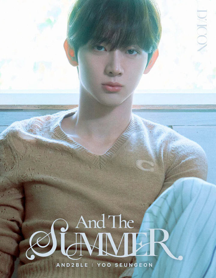 Pre-Order - DICON VOLUME N°35 - AND2BLE AND THE SUMMER - Cover: AND2BLE - SEUNGEON