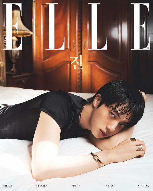 Pre-Order - ELLE - 2026, August - Cover: BTS - JIN - TYPE B