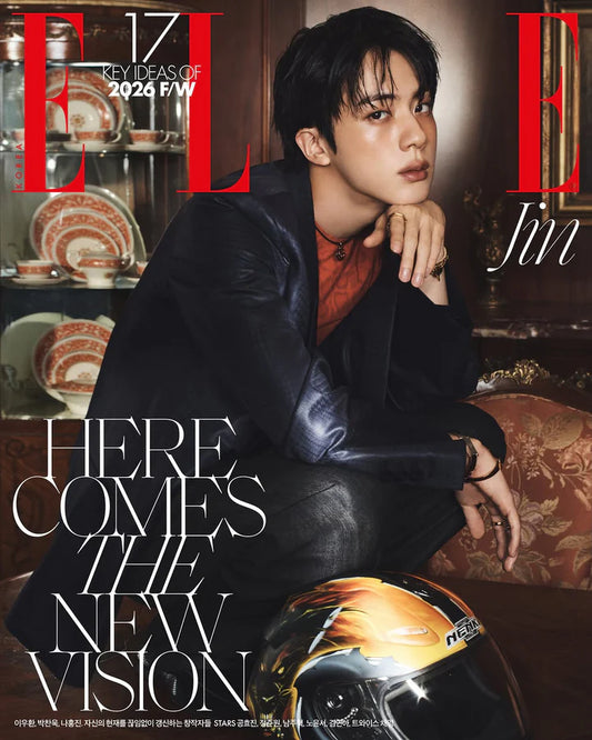 Pre-Order - ELLE - 2026, August - Cover: BTS - JIN - TYPE C