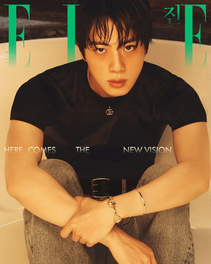 Pre-Order - ELLE - 2026, August - Cover: BTS - JIN - TYPE D
