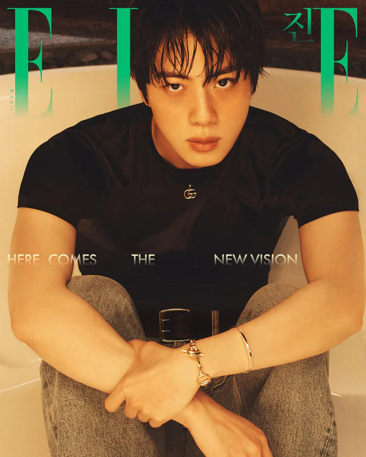 Pre-Order - ELLE - 2026, August - Cover: BTS - JIN - TYPE D