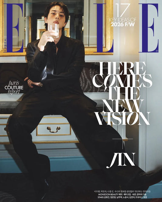 Pre-Order - ELLE - 2026, August - Cover: BTS - JIN - TYPE A