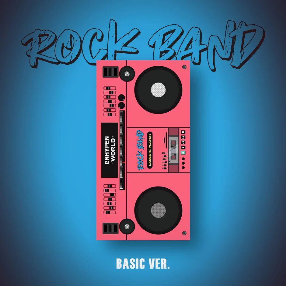 ENHYPEN WORLD COUPON CARD COLLECTION - ROCK BAND BASIC Vers.
