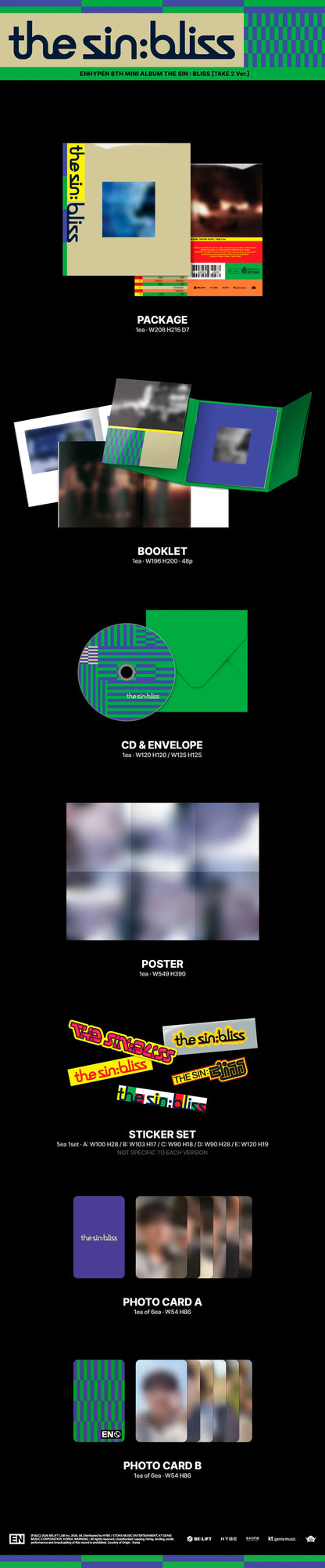 Pre-Order - ENHYPEN - THE SIN : BLISS