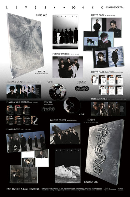 EXO - 8th Full Album - REVERXE - Photobook Ver.