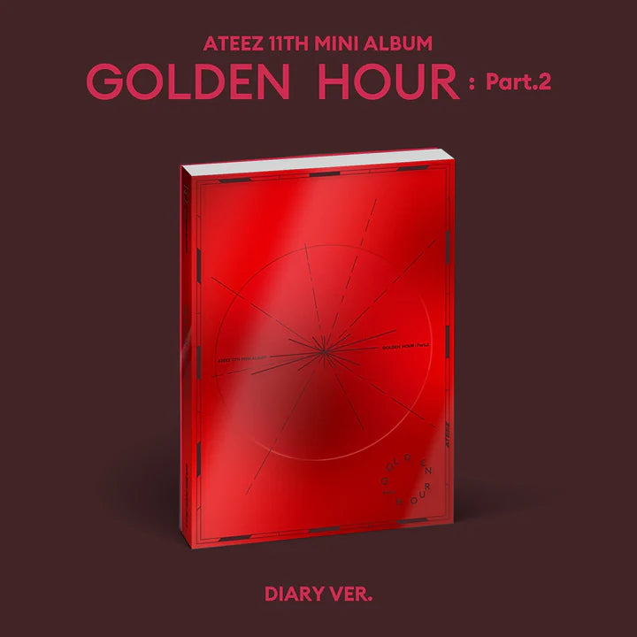 ATEEZ - 11th Mini Album - GOLDEN HOUR - Part.2 - Standard Ver.
