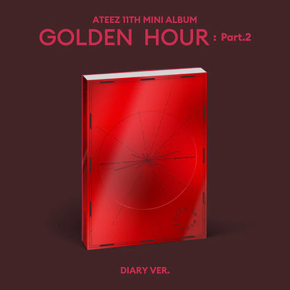 ATEEZ - 11th Mini Album - GOLDEN HOUR - Part.2 - Standard Ver.