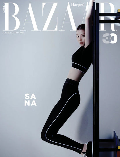 Pre-Order - HARPER'S BAZAAR - 2026, Summer Edition: TWICE - SANA