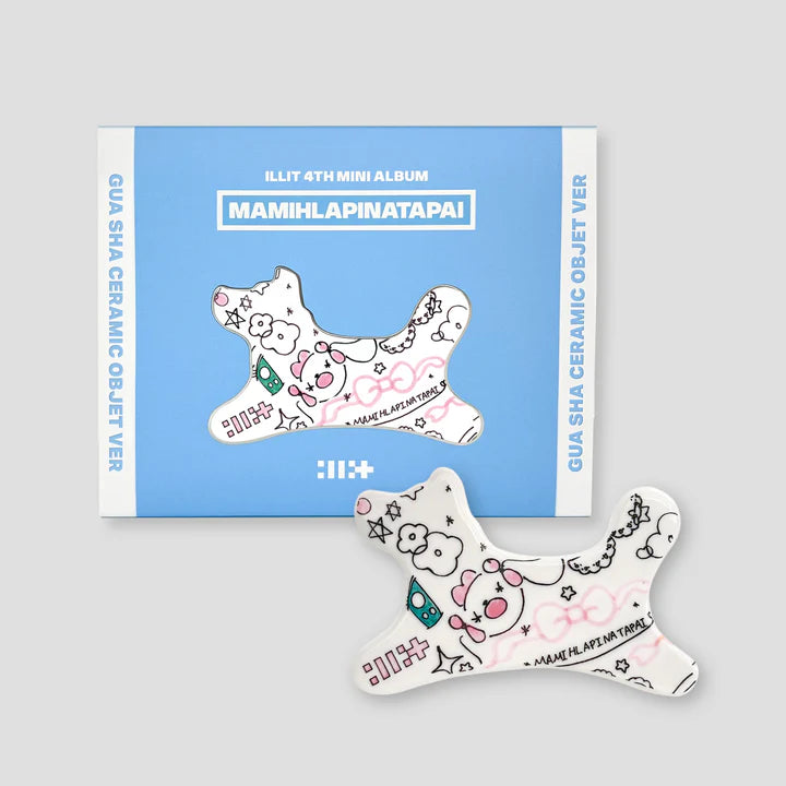ILLIT - 4th Mini Album - MAMIHLAPINATAPAI - Gua Sha Ceramic Objet Vers.